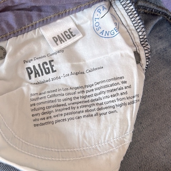 Paige Skyline Skinny Jeans size 26 - Picture 8 of 9